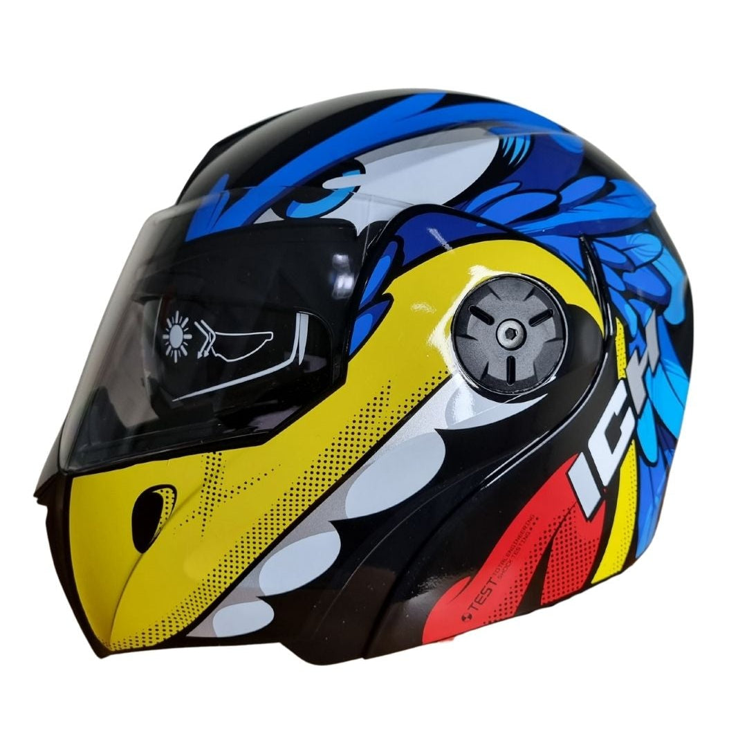 Casco ICH 3110 Rapaz Rebatible
