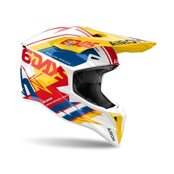 Casco Airoh Wraaap  Six Days Spain 2024